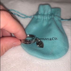 Tiffany & Co Double Heart Ring Size 7